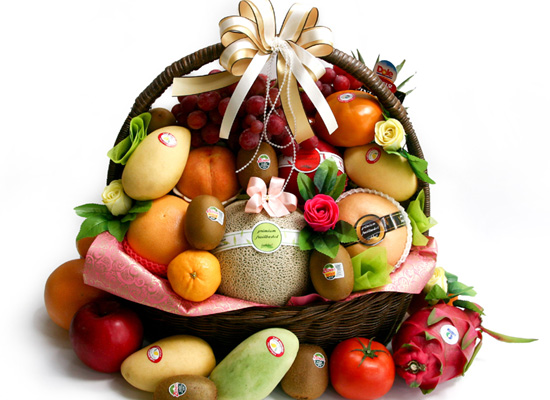 Love Fruit Basket - 비타민 풍부 과일바구니 [플라워119-17호]