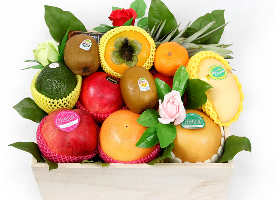 Love Fruit Basket - 탄생을 축하합니다 과일바구니 [플라워119-7호]
