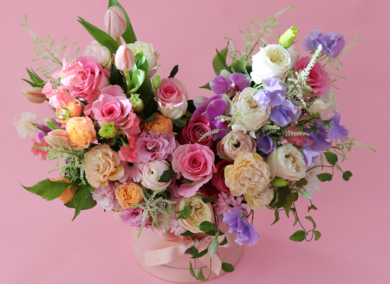 A shape of heart - Love you, Pinky Promise