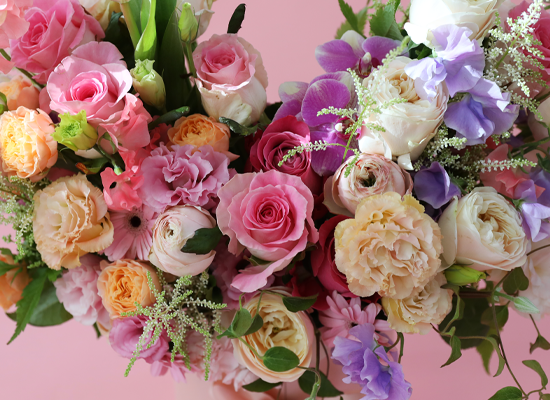 A shape of heart - Love you, Pinky Promise