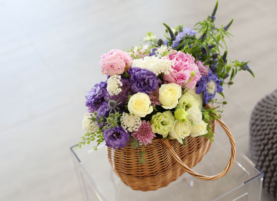 Stunning Flower Ideas -Elegance basket