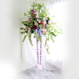 결혼식 축하화환 -결혼을 위한 노래 꽃배달 꽃집