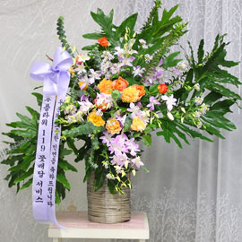 결혼식 축하화환 -결혼행진곡 꽃배달 꽃집