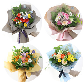 Bunch of flowers - 4 package 꽃배달 꽃집