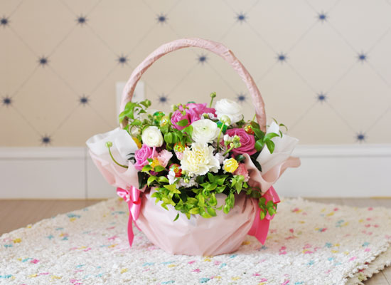 [] Pink basket(ٱ ǰ   )