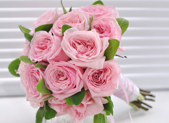 [] Clear as crystal - Rose bouquet