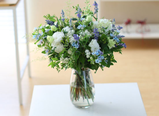 Ways to Freshen Your Home - white and white and blue