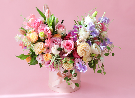 A shape of heart - Love you, Pinky Promise