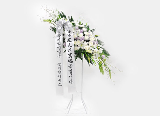 [플라워119 디자인화환] 근조화환 꽃집 꽃배달