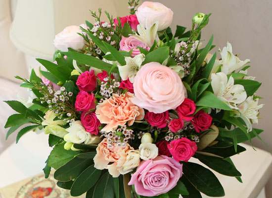 [�������/ fourseasons flower /�����ɻ��] Spring mixed pink bouquet ���� �ɹ��
