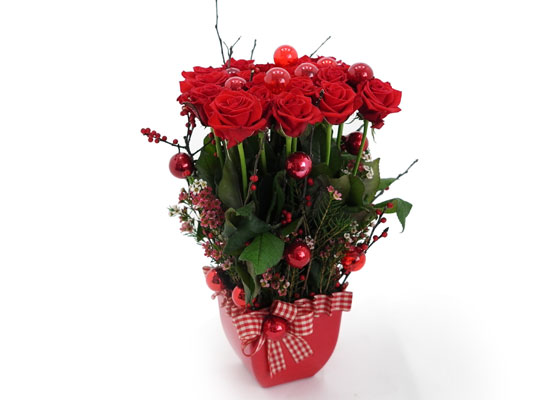 []Romantic Christmas - Rose tree  ɹ
