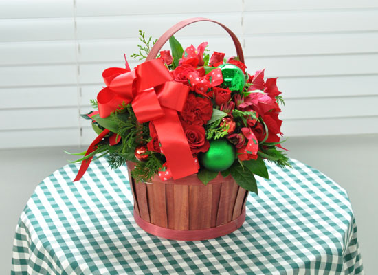 [] Romantic Christmas - Christmas basket  ɹ