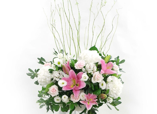 [플라워119 디자인화환] 웨딩 축하화환 꽃집 꽃배달