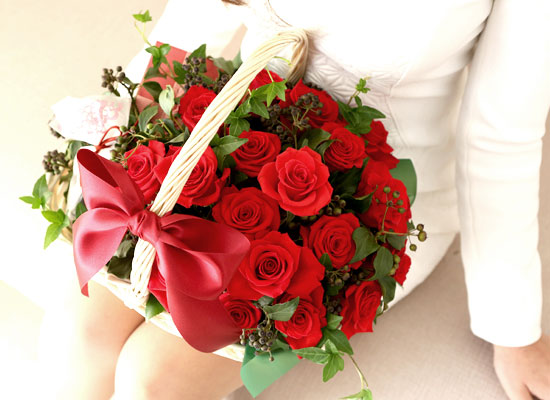[] Grace Rose Basket  ɹ
