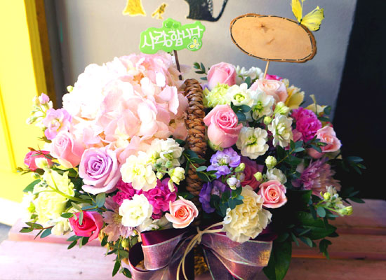 [전국배송]꽃! 밭에서♬ - 너와 발 맞추어 꽃집 꽃배달