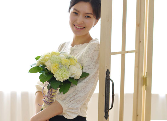 [수도권배송] 꽃의 여왕 장미- lemon yellow 꽃집 꽃배달