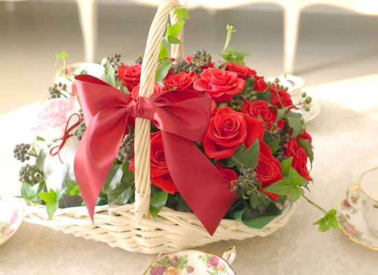 [] Grace Rose Basket  ɹ
