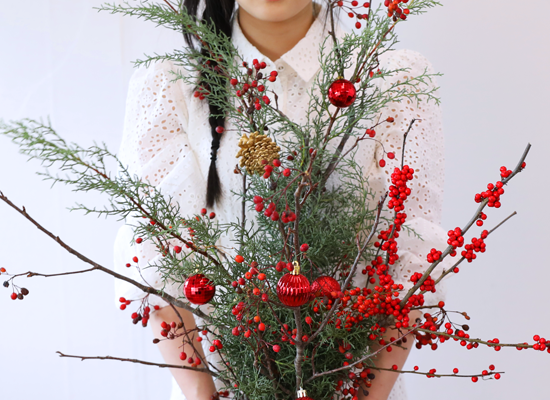 Christmas Ornament Vase  ɹ