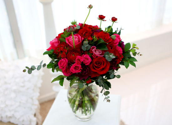 [/ fourseasons flower /ɻ] Spring red bouquet  ɹ