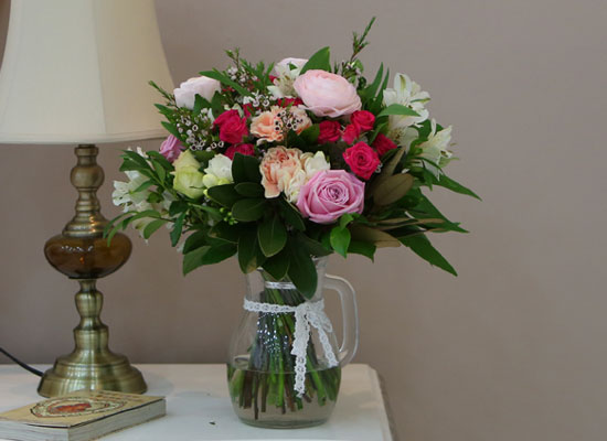 [�������/ fourseasons flower /�����ɻ��] Spring mixed pink bouquet ���� �ɹ��