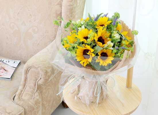 sunflower - Sunflower Bouquet 꽃집 꽃배달