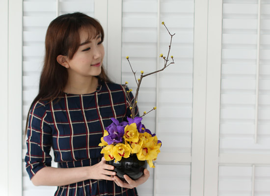 spring&sweet - yellow & puple  ɹ