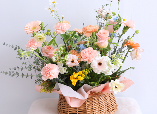 Soft Peach Garden Basket ���� �ɹ��