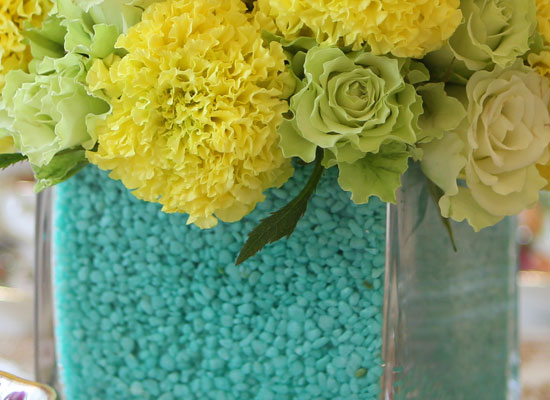 [] Beautiful colors - Mint Marigold  ɹ