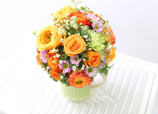 Rose Day - Orange Cercle  ɹ