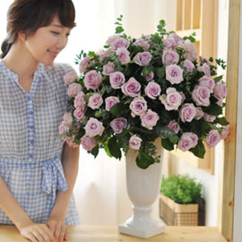 [서울예약배송] [100]The Roses Bloom - Violet Perfume 꽃배달 꽃집