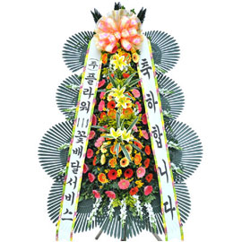 보내시는분의 품격! - 플라워119 축하3단화환( 일반형 ) 꽃배달 꽃집
