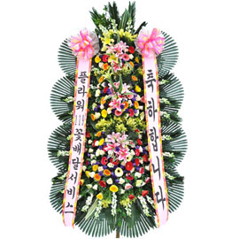 보내시는분의 품격! - 플라워119 축하3단화환( 특고급형 ) 꽃배달 꽃집
