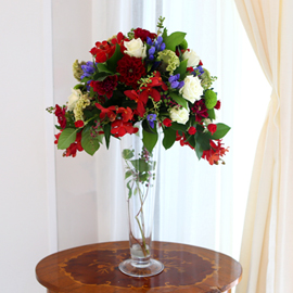 [서울배송]  Art in Flowers - Crescent Vase 꽃배달 꽃집