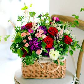 프쉬케 어느날 - 여름 햇살의 장미 꽃배달 꽃집