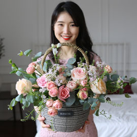 [전국배송]Rose day-행복한 마음 꽃배달 꽃집