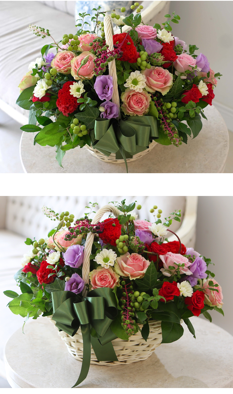 [] Lovely sweet II - Natural basket  ɹ