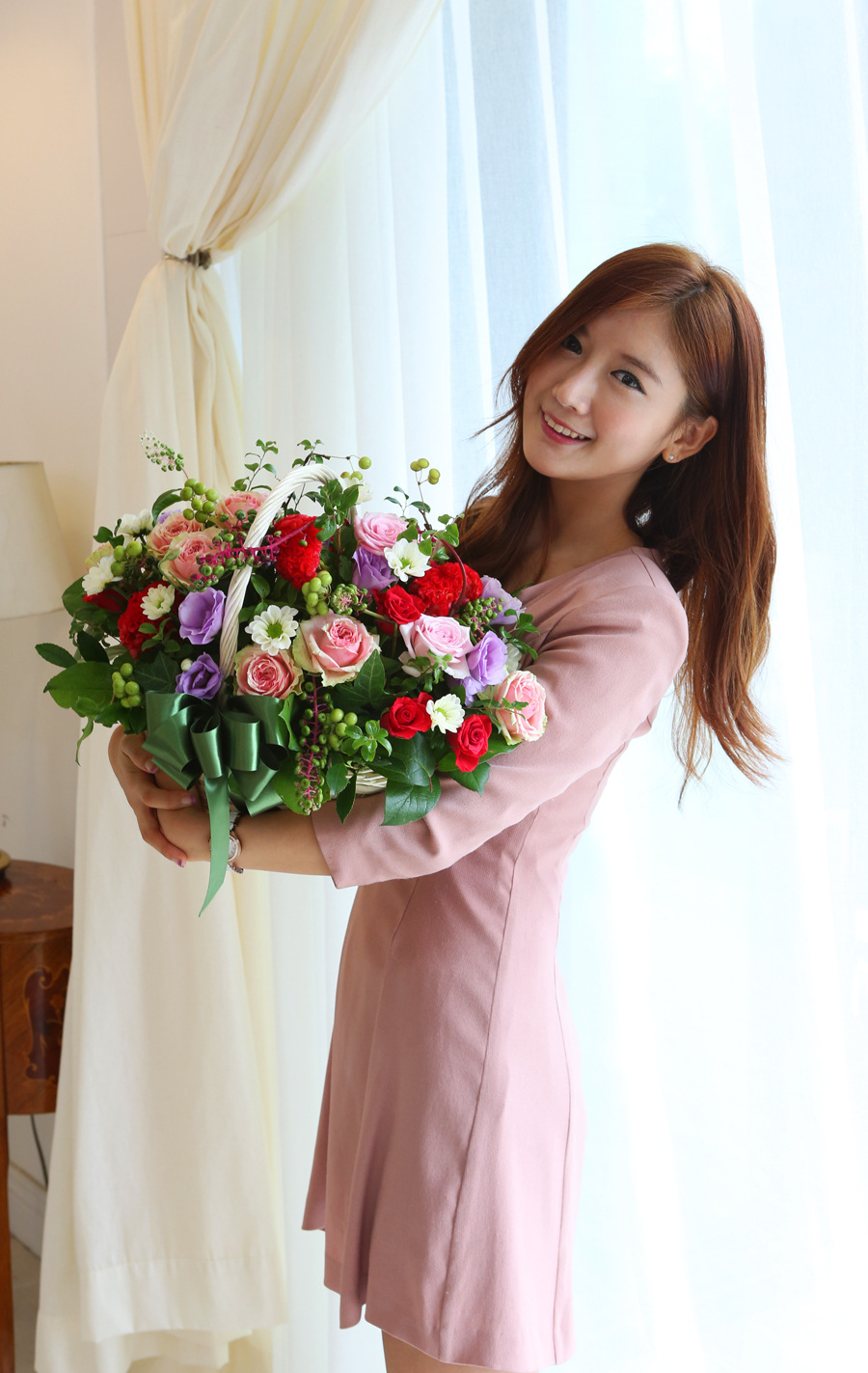 [] Lovely sweet II - Natural basket  ɹ