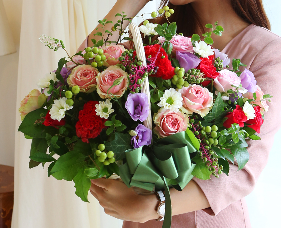 [] Lovely sweet II - Natural basket  ɹ