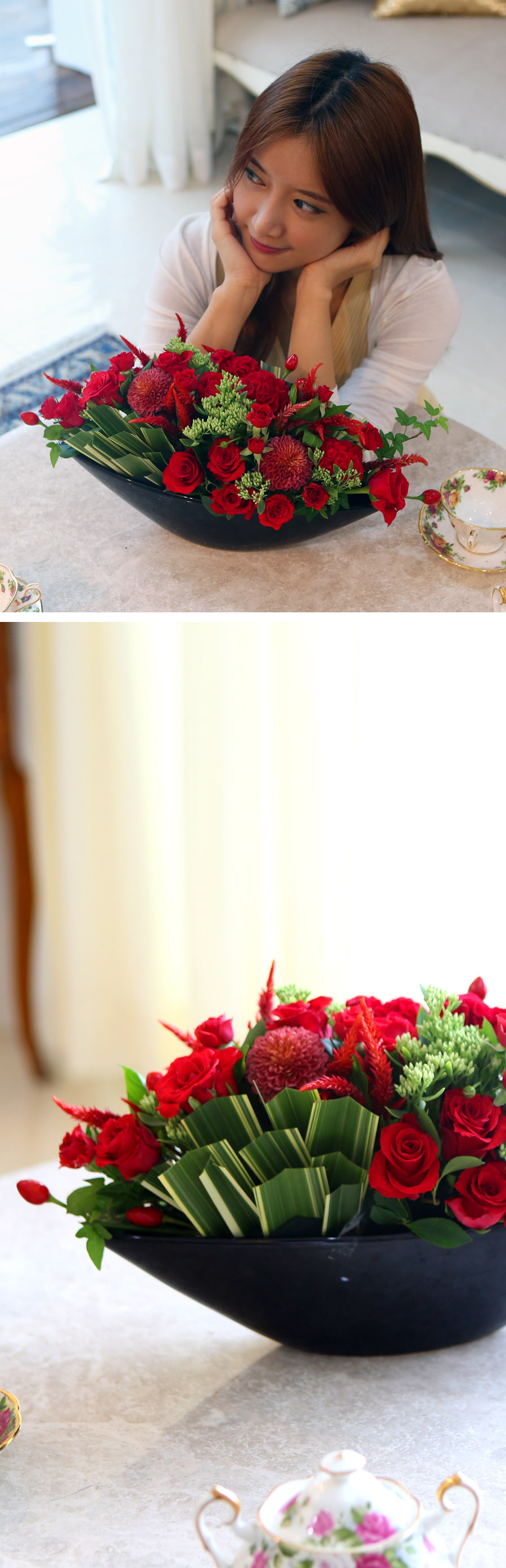 [/ Ϻ]  Art in Flowers - Hogarth Curve  ɹ