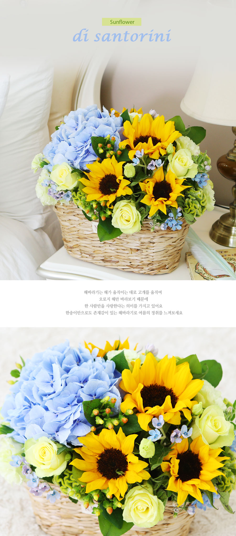 sunflower - di santorini(µð »êÅ丮´Ï)-°Ü¿ï¿¡´Â ÇØ¹Ù¶ó±â ´ë½Å ´Ù¸¥²ÉÀ¸·Î ´ëü