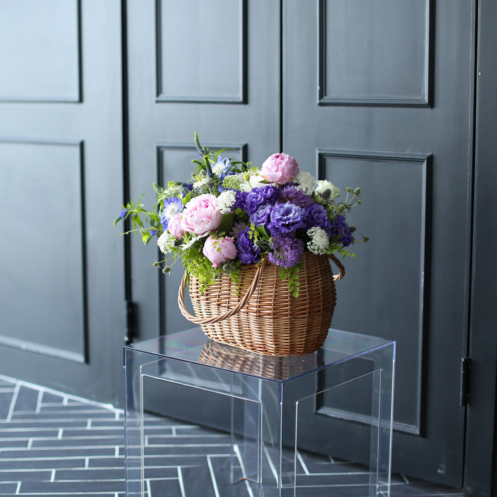 Stunning Flower Ideas -Elegance basket ²ÉÁý ²É¹è´Þ