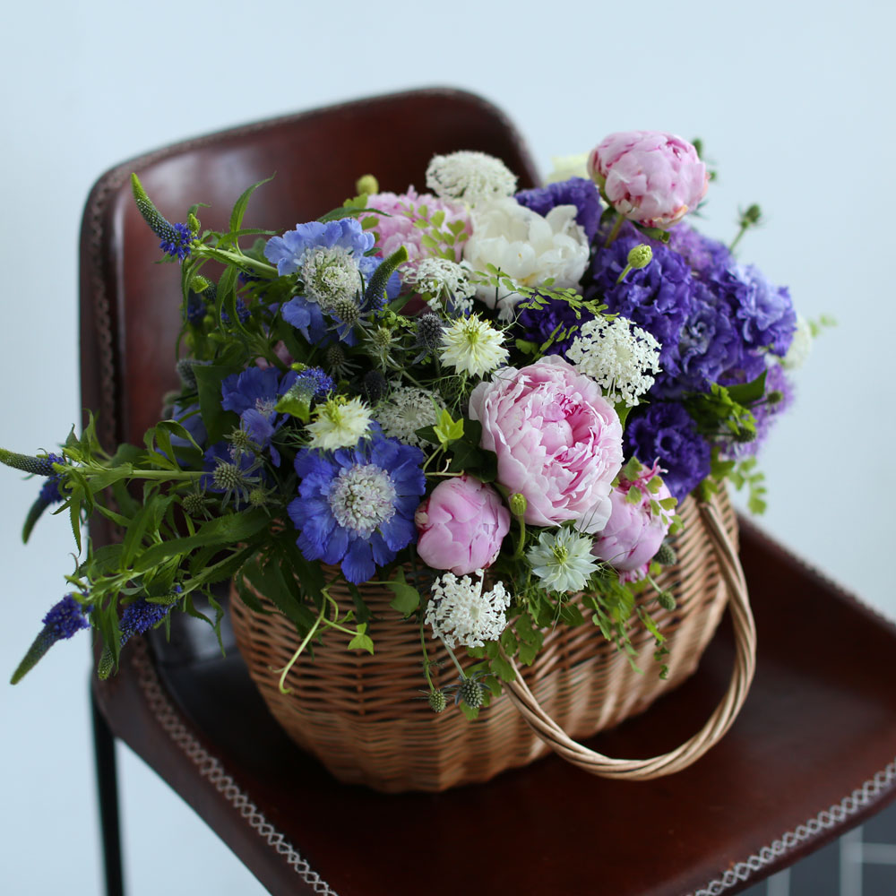 Stunning Flower Ideas -Elegance basket ²ÉÁý ²É¹è´Þ