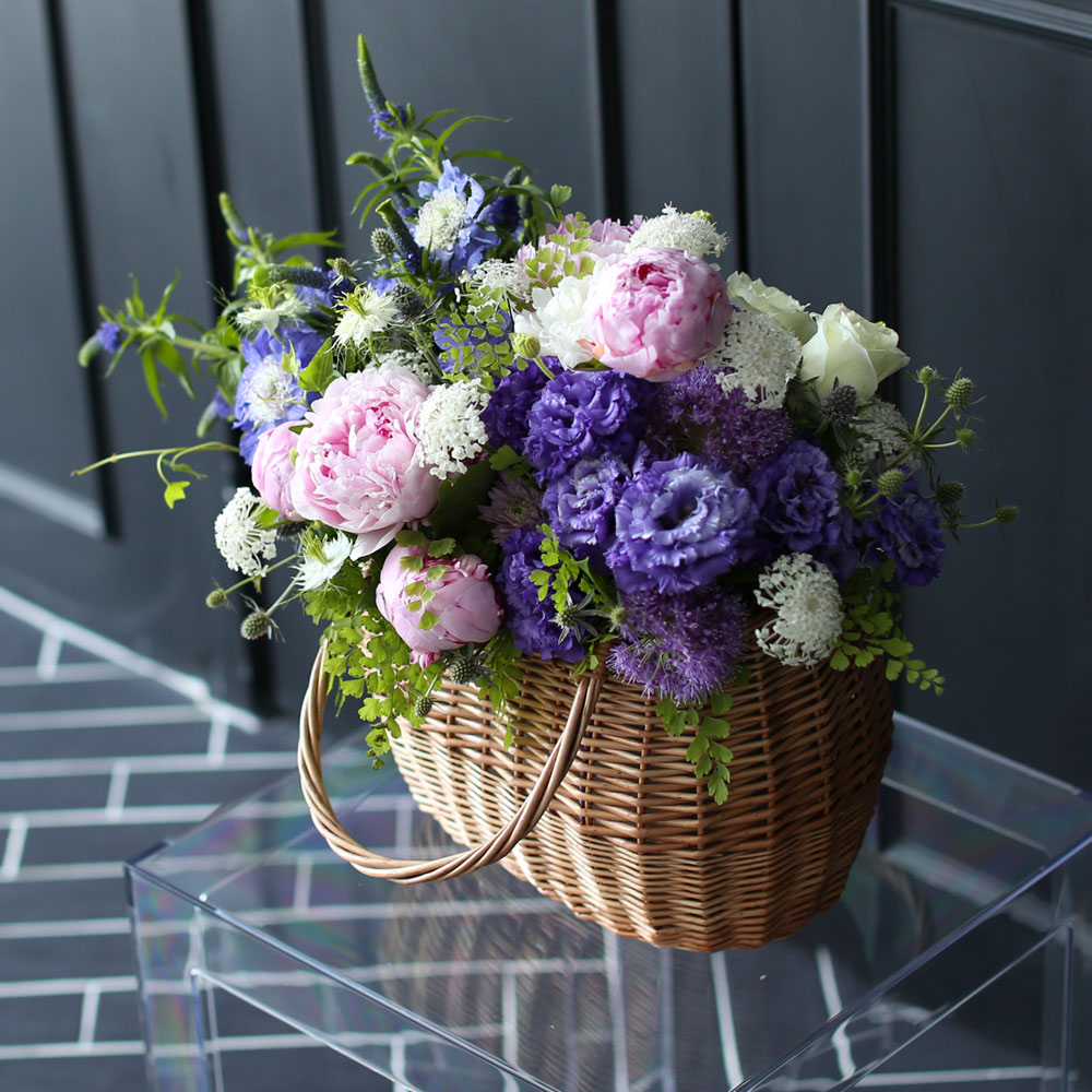 Stunning Flower Ideas -Elegance basket ²ÉÁý ²É¹è´Þ