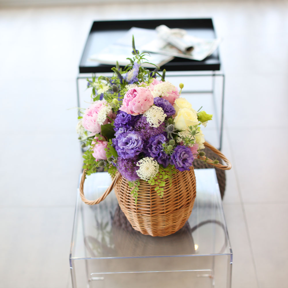 Stunning Flower Ideas -Elegance basket ²ÉÁý ²É¹è´Þ