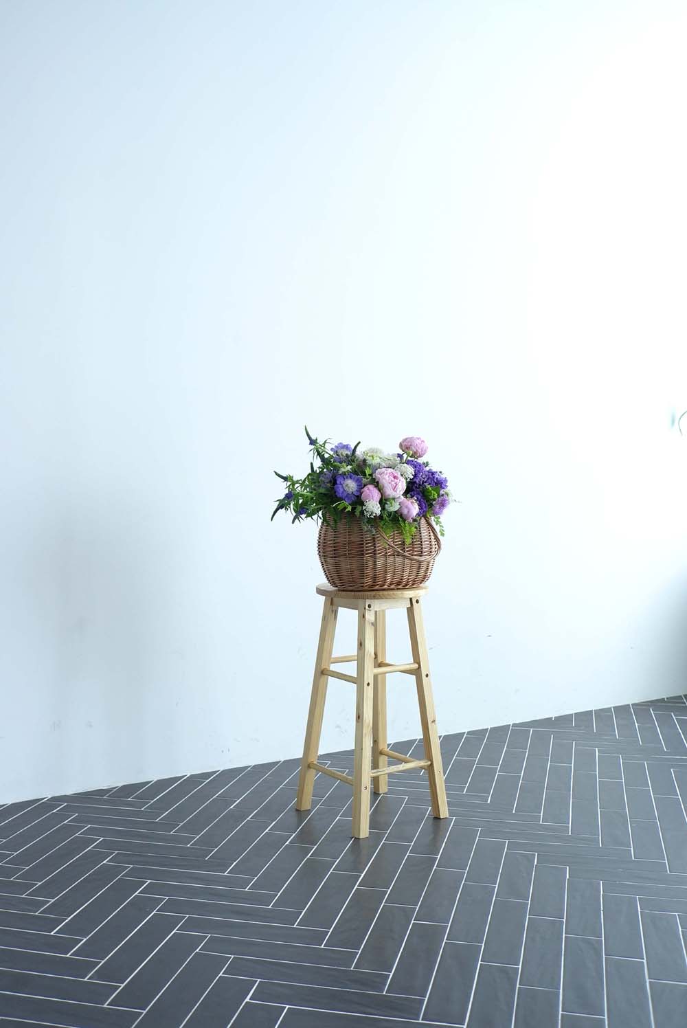 Stunning Flower Ideas -Elegance basket ²ÉÁý ²É¹è´Þ