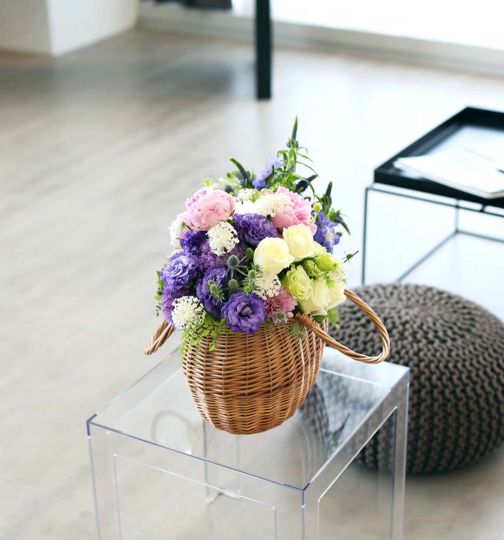 Stunning Flower Ideas -Elegance basket ²ÉÁý ²É¹è´Þ