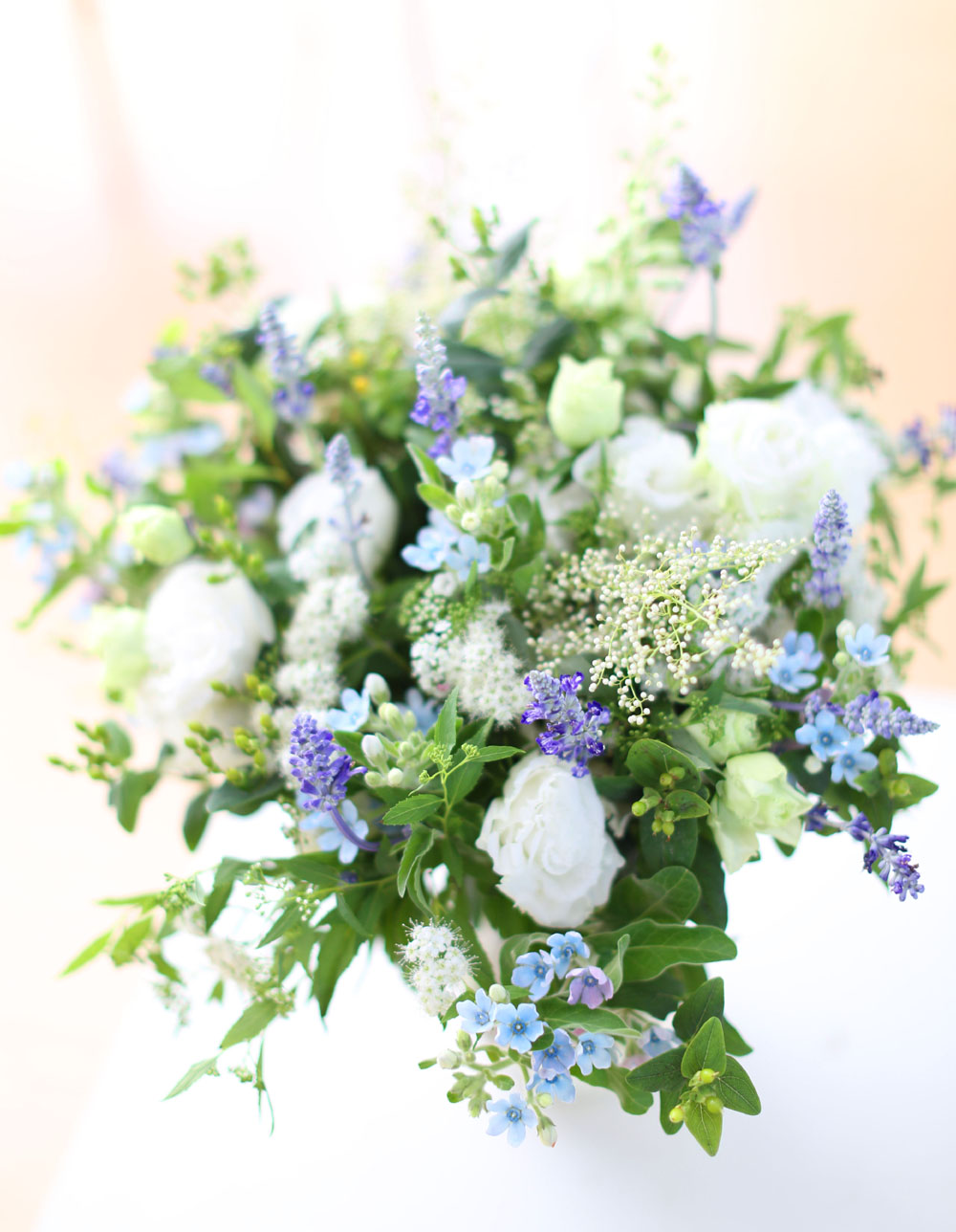 Ways to Freshen Your Home - white and white and blue