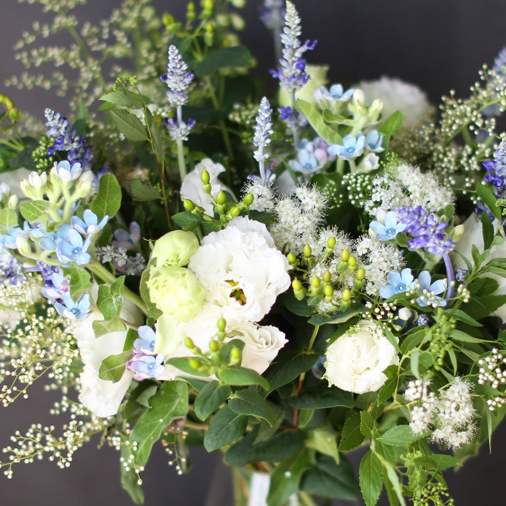 Ways to Freshen Your Home - white and white and blue