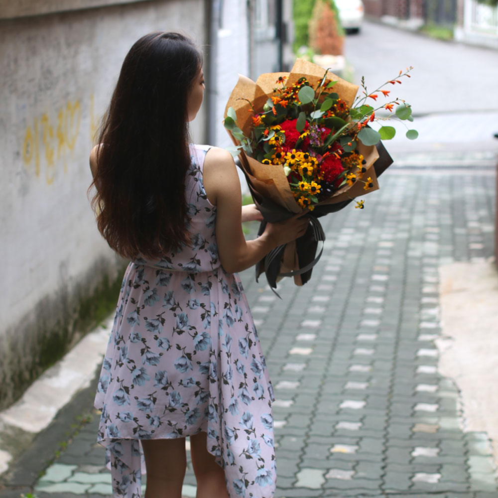 Big Size Bouquet - fall moment ²ÉÁý ²É¹è´Þ