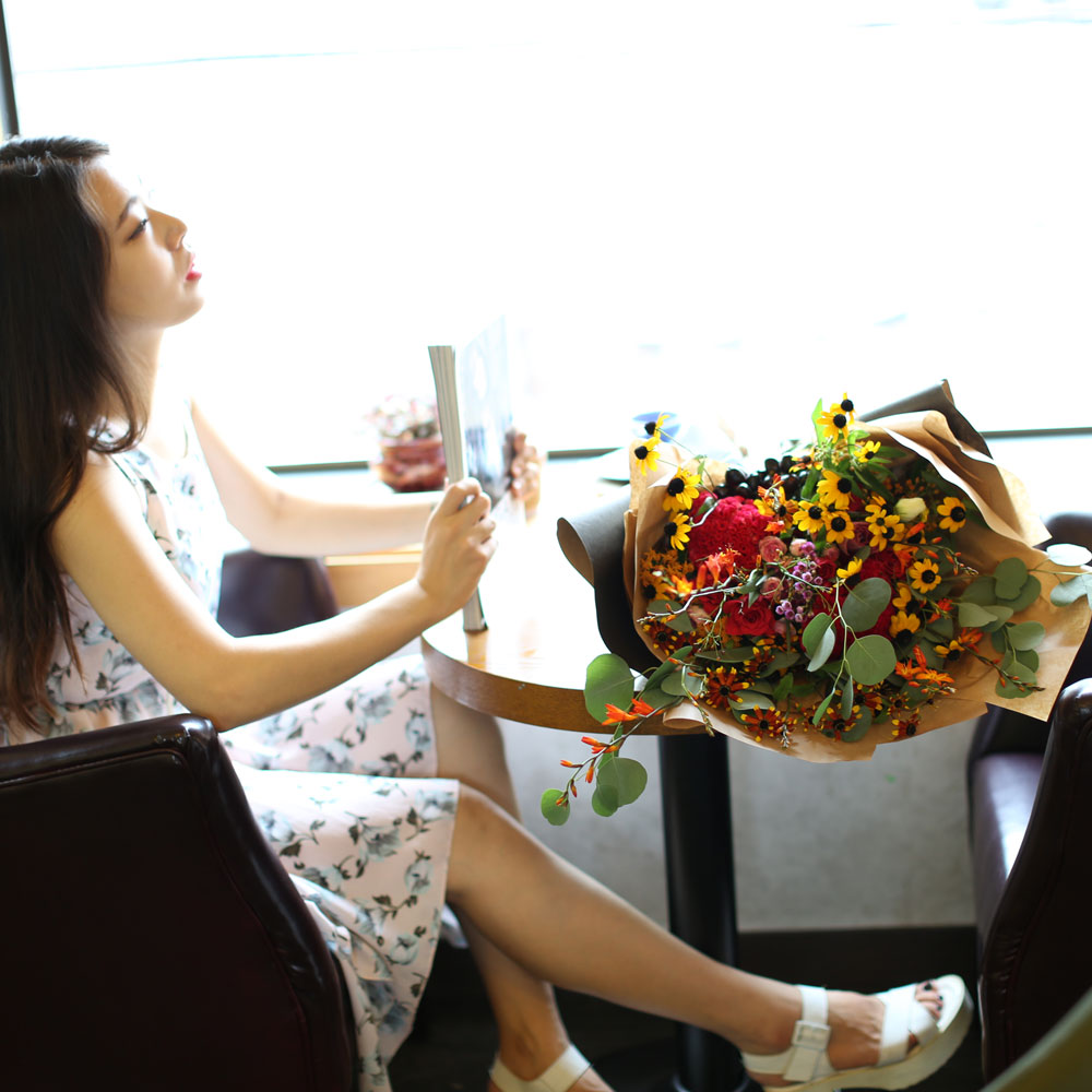 Big Size Bouquet - fall moment ²ÉÁý ²É¹è´Þ